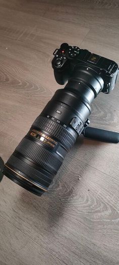 Nikon AF-S NIKKOR 70-200mm f/2.8G ED VR II + FTZ adapter + 77mm filter