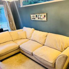 Cream Corner Sofa