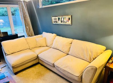 Cream Corner Sofa