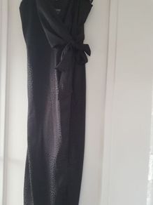 BNWT Black wrap dress size 10