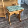Vintage Style Wooden Cabinet with Chair Image 6