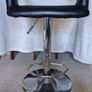 Black/Chrome Stools Image 4