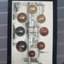 2004 Ireland Official Annual Euro Set 'Reginald's Tower Waterford' with UNC 8 Euro Coins from Central Bank of Ireland. Image 4