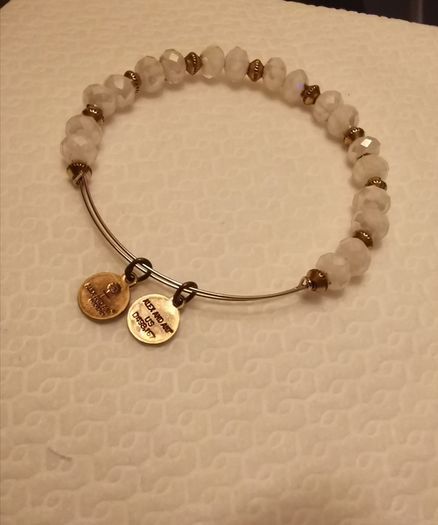 Alex and Ani Bracelet - White Beads