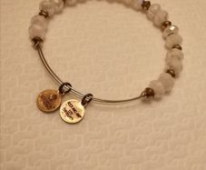 Alex and Ani Bracelet - White Beads