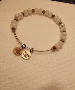 Alex and Ani Bracelet - White Beads