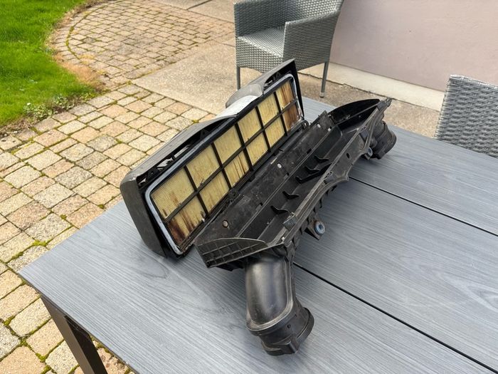 Porsche 911 997.1 Turbo airbox air filter