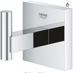 GROHE Essentials Cube Robe Hook x2- 40Euro for this set