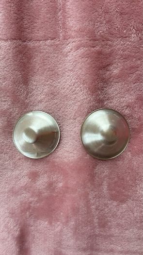 Silverettes-silver nursing cups