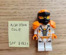 lego njo0900 cole, set ninjago 71821