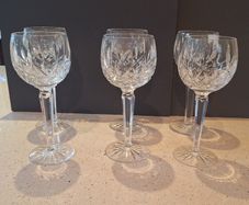 Waterford Crystal Lismore Hock Glasses