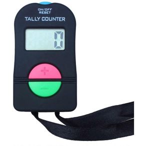 Digital Hand Tally Counter Electronic Manual Clicker Golf Gym Hand Held Counter