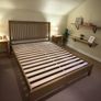 EZ Living Parker Smoked Oak Double Bed Set + Harvey Norman Presidential Mattress Image 6