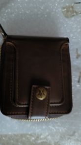 Elegant Vintage Men'S Faux Leather Wallet