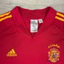 Vintage 2004 Adidas Spain Home Jersey Shirt Mens XL Image 3