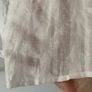 short sleeve shirt 100% linen Image 2