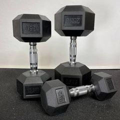 Hex Dumbbells up to 40kg (New)