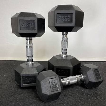 Brand New Hex Dumbbells