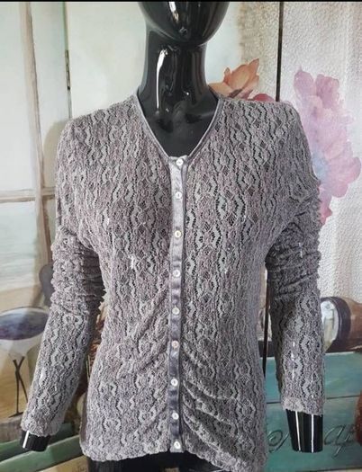 River Island Lace Cardigan Style Top , UK 16/18 , As New