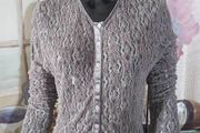 River Island Lace Cardigan Style Top , UK 16/18 , As New, AV