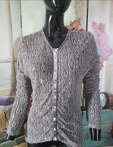 River Island Lace Cardigan Style Top , UK 16/18 , As New