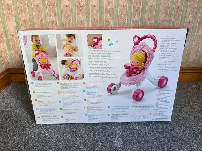 Fisher-Price Princess Mommy Baby Walker & Doll Set