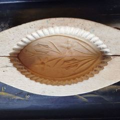 Vintage Wood Butter Mould