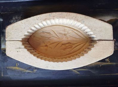 Vintage Wood Butter Mould