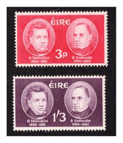 1962 Ireland O'Donovan/O'Curry Commemorative Stamp Mint Never Hinged (MNH)
