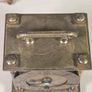 vintage brass clocks mantel lantern carriage Junghans ato mat Smiths of England Image 5