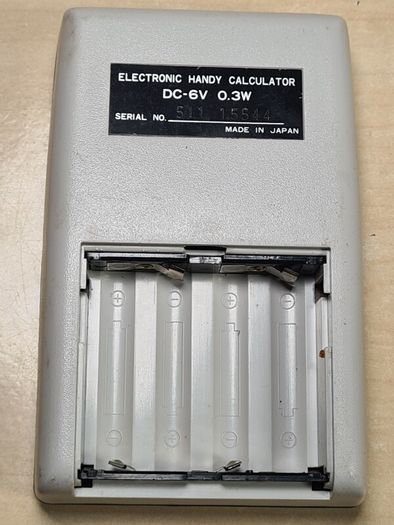 Vintage Decimo Vatman Vantage Electronic Calculator 1970's