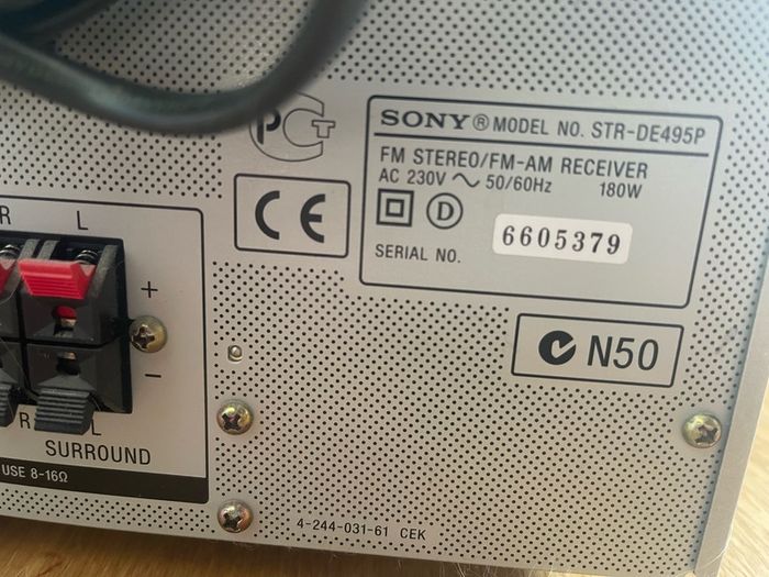 Sony 5.1 amplifier