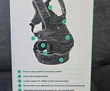 Carifit Core Baby Carrier , Slate Grey