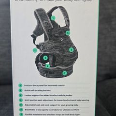 Carifit Core Baby Carrier , Slate Grey