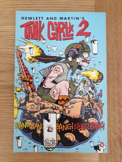 Tank Girl Hewlett Martin Colour Penguin Graphic Novel 1995