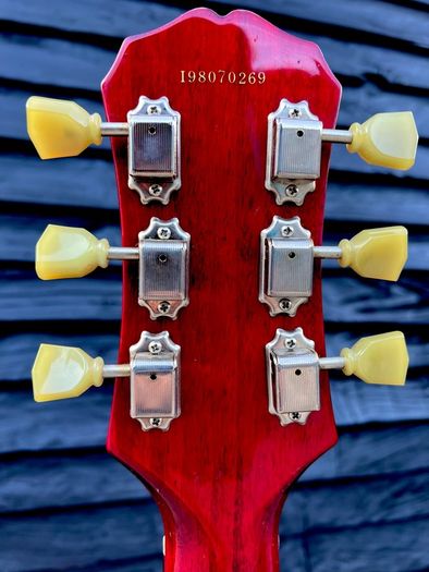 1998 Epiphone Les Paul Studio Cherry Sunburst, crafted in Korea