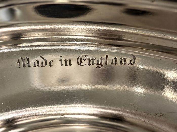 Vintage Silver-Plated Fruit Basket