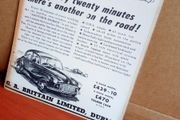 Morris Minor 1954 Reproduction Ireland poster, Irish Memorabilia