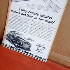 Morris Minor 1954 Reproduction Ireland poster, Irish Memorabilia