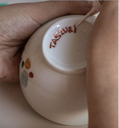 Taszuri Creations Bossea Porcelain Mug - Argile Rose