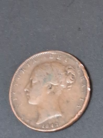 Farthing coins