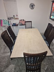 Solid marble Table & chairs