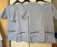 3 x nursing uniform/tunics size M