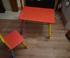 childrens table and chair