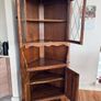Corner Cabinet Ethan Allen Heirloom Maple Corner Cabinet Image 6
