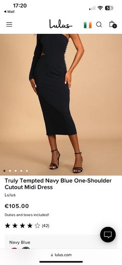 women beautiful dress Lulus Brand New size M dark green