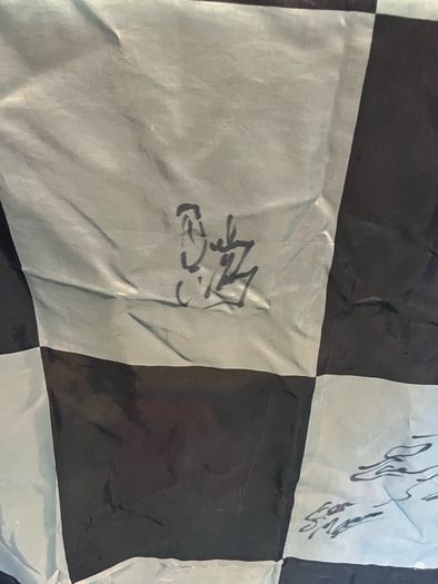 Dublin gaa flag autographed