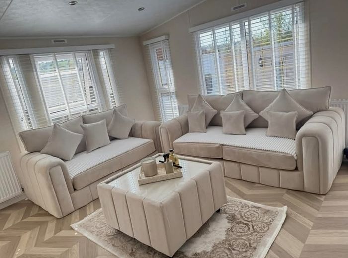 Milano 3+2 or Corner Fullback Cushions Sofa