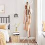 NEW SALE | Metal Coat Rack, Clothes Stand, Hat Handbag Hanger, 182 cm Tall Hall Tree Image 7
