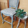 French rustic-style high chair/counter chair Image 7